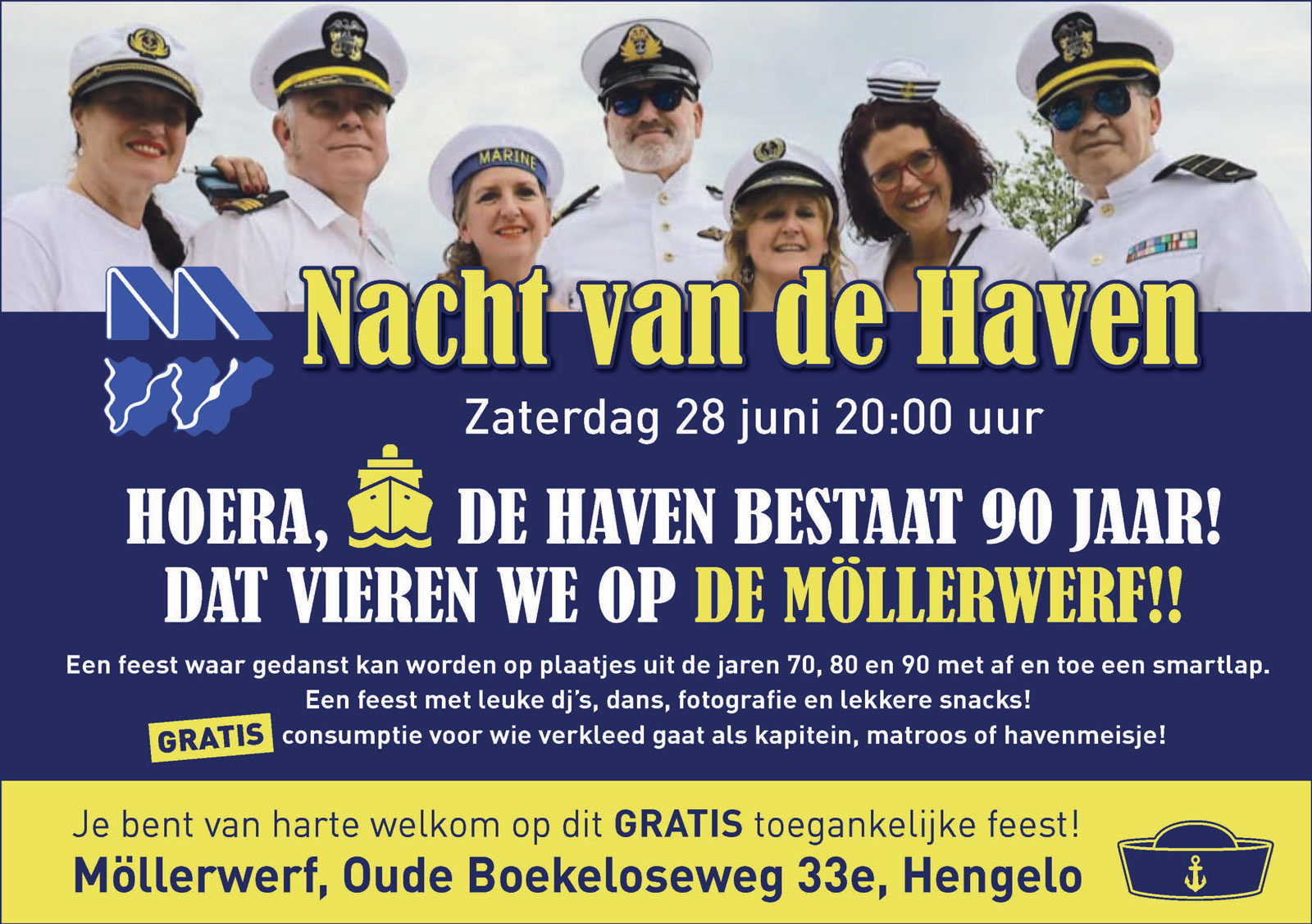 Hoera de haven bestaat 80 jaar!
